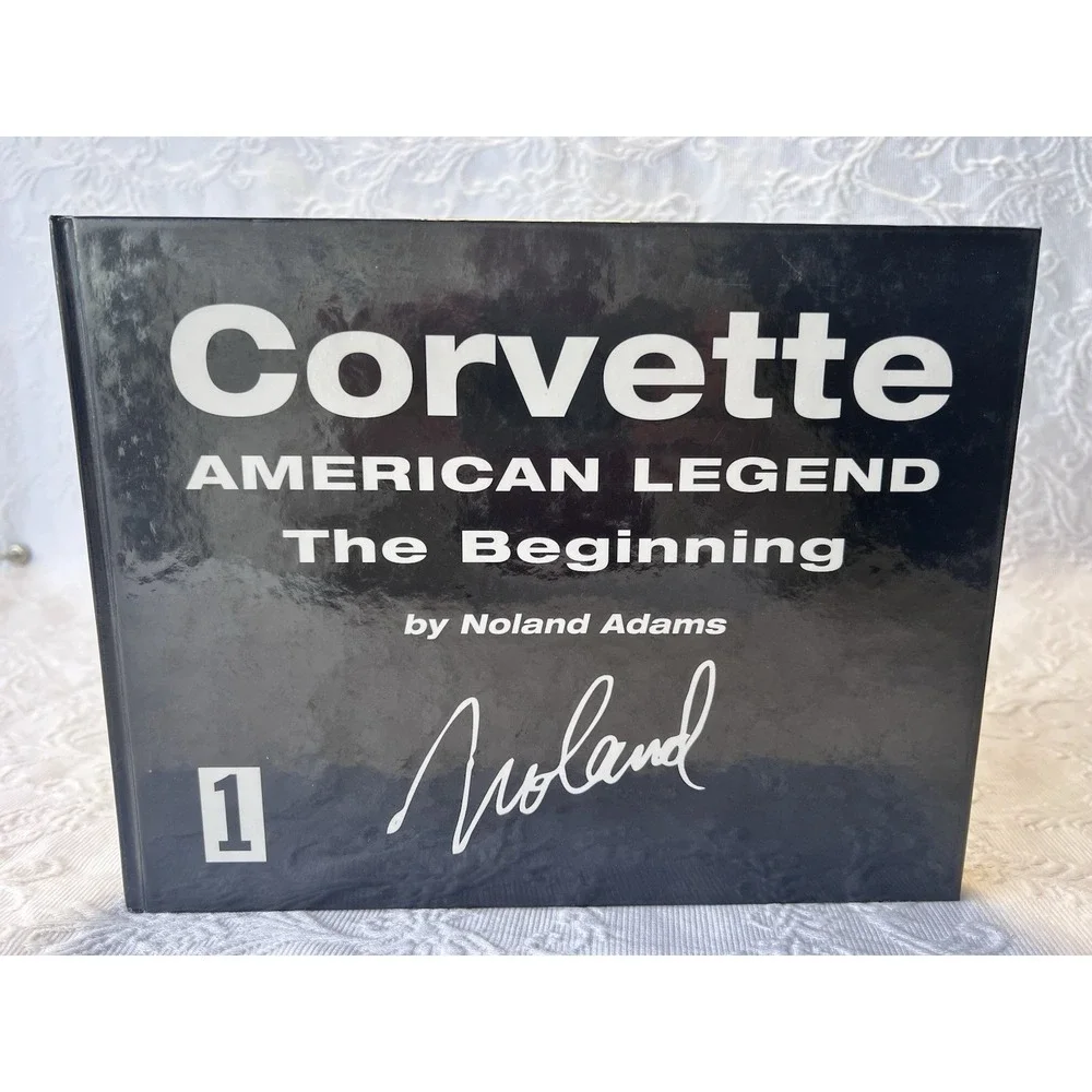 Corvette : The American Legend Hardcover By Noland Adam's Vintage 90's